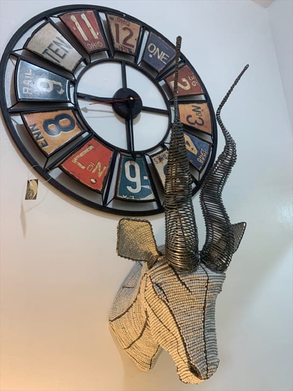 Hand Crafted Goat head